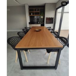 Mesa Estilo/modelo Industrial 1,80 X 0,90 (somente a Mesa) - 1