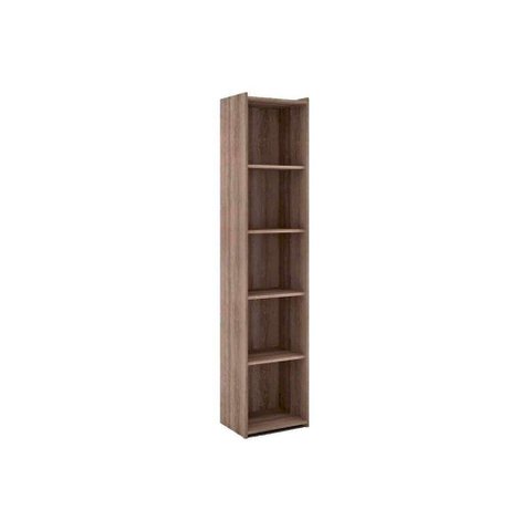 Estante de Livros ESM206 c/ 4 Prateleiras Rustico - Movelbento