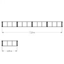 Ver imagem 2 de Kit 5 Mini Porta Pallet 250 Kg 180x200x60 (cxlxp)