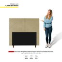 Ver imagem 2 de Cabeceira Cama Box Casal Queen Size Lisboa 160cm Bege