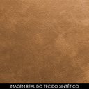 Ver imagem 5 de Sofá 3 Lugares Orgânico 288cm e Poltrona Zion M22 Sintético Caramelo - Mpozenato