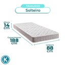 Ver imagem 5 de Kit Cama Box Bau + Cabeceira + Colchão Solteiro D23 - D23 - Inducol