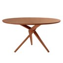 Ver imagem 6 de Mesa para Sala de Jantar Ballare 135cm Redonda Madeira Laminado Moderna Mobília