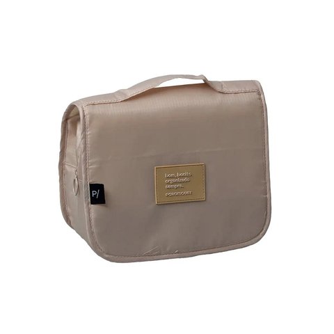 Necessarie de Viagem Premium de 22,5x18,5cm Creme - Paramount