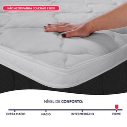 Pillow Top Casal Espuma D45 Firme 138x188x5cm - Bf Colchões - 3
