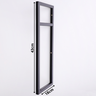 Estrutura para Prateleira 2 Niveis Industrial 43x18 Metal Preto - 5