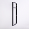Estrutura para Prateleira 2 Niveis Industrial 43x18 Metal Preto - 1