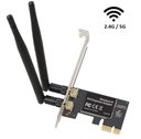Ver imagem 1 de Placa Pci-e Express Wireless Dual Band 5g e 2.4g 2 Antenas Kp-t119