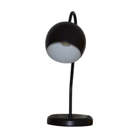 Abajur para Mesa e Escrivaninha Modelo Bolinha - Preto