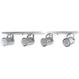 Spot no Trilho de 65cm para 04 Lâmpadas Ideal para Sala Cozinha Quarto Cor Escovado (110v/220v) - 2