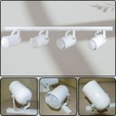 Ver imagem 2 de Spot no Trilho de 65cm para 04 Lâmpadas Ideal para Sala Cozinha Quarto Cor Branco (110v/220v)