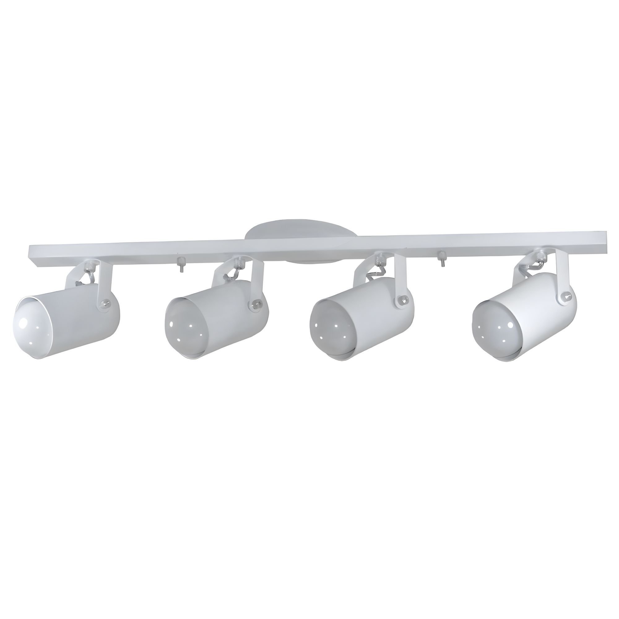 Spot no Trilho de 65cm para 04 Lâmpadas Ideal para Sala Cozinha Quarto Cor Branco (110v/220v) - 4
