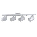 Ver imagem 4 de Spot no Trilho de 65cm para 04 Lâmpadas Ideal para Sala Cozinha Quarto Cor Branco (110v/220v)