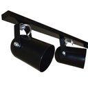 Ver imagem 4 de Spot no Trilho de 65cm para 04 Lâmpadas Ideal para Sala Cozinha Quarto Cor Preto (110v/220v)