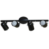 Spot no Trilho de 65cm para 04 Lâmpadas Ideal para Sala Cozinha Quarto Cor Preto (110v/220v) - 2