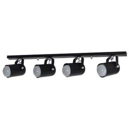 Spot no Trilho de 65cm para 04 Lâmpadas Ideal para Sala Cozinha Quarto Cor Preto (110v/220v) - 3