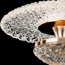 Ver imagem 2 de Luminaria Teto Pendente Dourado Egipcia Cristal Led