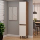 Ver imagem 6 de Cozinha Completa Modulada 4 Peças 222cm x 230cm Conecta Bege/Ébano/Off White