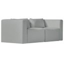 Ver imagem 3 de Sofá 2 Lugares Billy 150cm Orgânico Luxo Recepção Bouclé