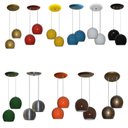 Ver imagem 2 de Luminária com 02 Bolinhas Juntas - Verde