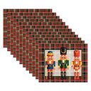 Ver imagem 1 de Kit Jogo Americano Natal Quebra Nozes Nsw 12 Peças