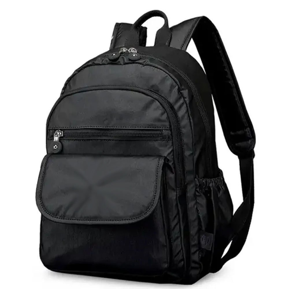 Mochila Bolsa Mala de Costas 20l Feminina Notebook Resistente Leve Trabalho Escola Faculdade Cor Pre - 1