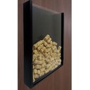 Ver imagem 1 de Quadro Porta Rolhas De Vinho Preto Laca