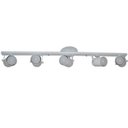 Ver imagem 1 de Trilho de 01Metro com 5 Spots - para Lâmpadas E27 - Branco