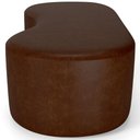 Ver imagem 7 de Puff Decorativo Orgânico para Living Quarto 140cm Orbit W01 Couríssimo Marrom - Lyam Decor