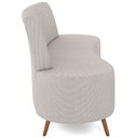 Ver imagem 2 de Sofá Chaise Living 2 Lugares 160cm para Sala Cayman K01 Linho Cru