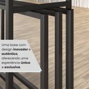 Ver imagem 6 de Mesa para Sala de Jantar Retangular 120x90cm Mdf com Vidro Pérola