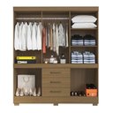 Ver imagem 2 de Guarda Roupa 10 Portas 3 Gavetas Atacama - Aramóveis