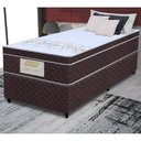 Ver imagem 1 de Cama Box Conjugado Solteiro com Colchão 88x71x188 Saint Louis Gazin Cr35370 Marrom