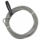 Ver imagem 1 de Cabo Desentupidor Manual Aço Carbono 1,3m Desobstrução Pias Ralos Tubulações Profissional