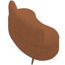 Ver imagem 6 de Sofá Chaise Living 2 Lugares 135cm Sala de Estar Istambul K01 Bouclê Terracota - Lyam Decor
