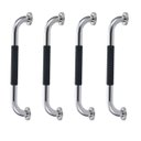 Ver imagem 1 de Barra de Apoio Inox 60cm Kit 4 Unidades Suporte Antiderrapante Banheiro Box Idoso Criança Gestante C