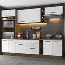 Ver imagem 1 de Cozinha Completa 290001 Com Armário E Balcão Rustic/branco