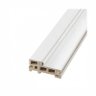 Jogo de Marco em PVC Wood 9 cm com Acabamento Branco Final para Portas 60 cm X 210 cm - 1