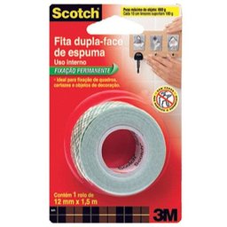 Fita Dupla Face Espuma Banana 24Mmx1,5M Ref.11 3M - 1