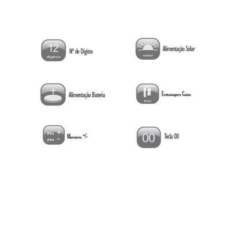 Calculadora De Mesa 12 Dígitos Zt-733/712/811- Zeta - 2