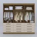 Ver imagem 4 de Guarda Roupa 6 Portas Mônaco Ypê com Off White D'doro