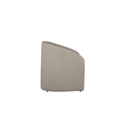 Poltrona Orgânica Laha Tecido Boucle Bege - 5