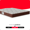 Ver imagem 4 de Colchão Queen e-Shop Casa D33 One Face - 17x158x198cm - Suede Marrom