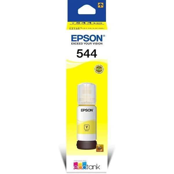 Tinta para Eco Tank Yellow/amarelo T544 - T544420 - Epson Pt 1 Un (original) - 2