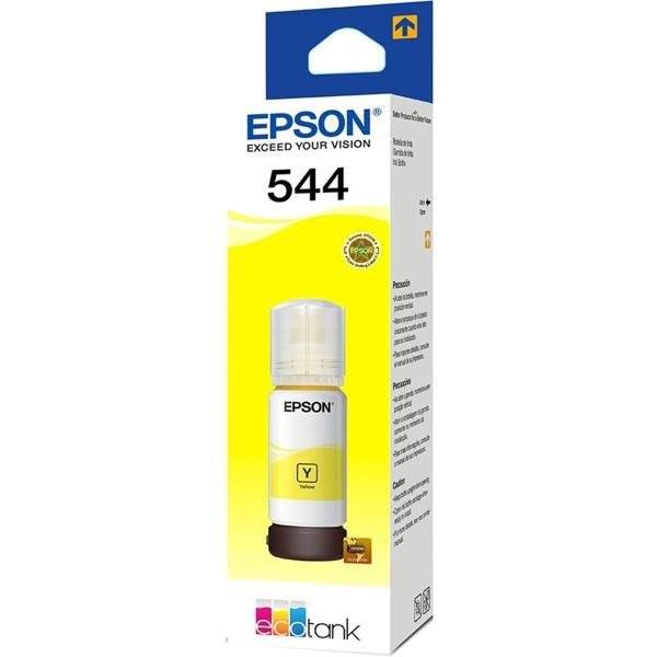 Tinta para Eco Tank Yellow/amarelo T544 - T544420 - Epson Pt 1 Un (original) - 3