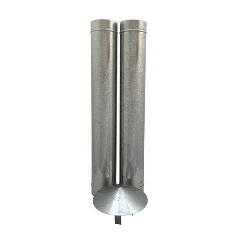 Duto Galvanizado 1,20m de 180mm com Chapéu Chinês