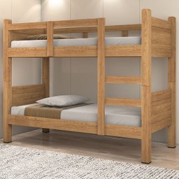 Beliche Porto Mdf Resistente Compacta Segura Solteiro:bege - 2