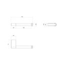 Ver imagem 2 de Papeleira Deca You Black Matte - 2020.bl104.mt