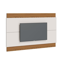 Painel Classic Tv até 60 Polegadas Parede Sala de Estar 2.6m Off White/freijó Mdp - 1