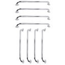 Ver imagem 1 de Barra de Apoio 70cm Aço Inox Kit 8 Unidades Idoso Gestante Criança Banheiro Box Segurança Proteçao S